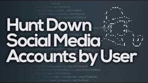 hunt down all social media account using  Sherlock  in kali linux amharic tutorial