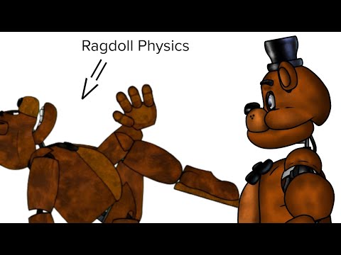 [Dc2/FNaF] Ragdoll Physics part 2: Spring-Trap Um-Coelho-Do-Futuro vs @gooddynoname
