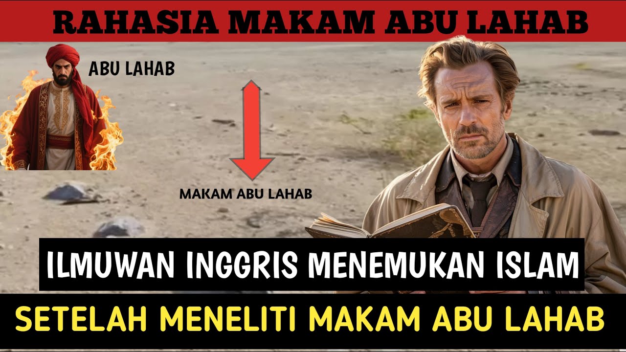 Rahasia Makam Abu Lahab‼️Ketika Ilmuwan Inggris Menemukan Cahaya Islam