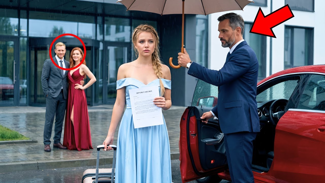 She Walked Away After The Divorce… Then A Billionaire Opened The Door And Smiled!