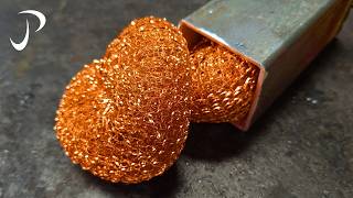 Download Lagu Making A Knife From Copper Mesh MP3