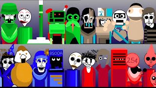 Incredibox Schoolhouse Trouble Remix All Characters Together 🤫😳