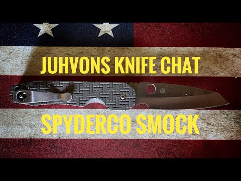 Spyderco Smock with ReyLight Titanium Scales. Not my best work and has some janky edits!