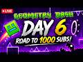 GEOMETRY DASH CHILL LIVE STREAM DAY 6 level request #geometrydashlevelrequests  #geometrydashlive