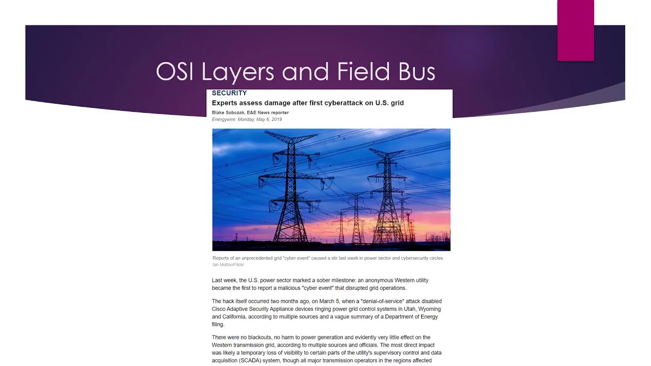 ATT 4ING 2025-2025 - Field Bus : Introduction