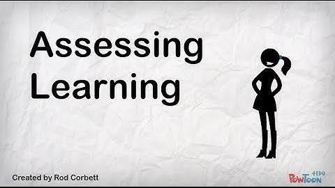 Assessing Learning