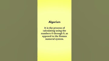 Algorism | Algorism Meaning | Pronunciation of Algorism | Algorism – English Word of the Day