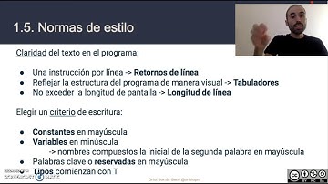 Normas de estilo de un programa en Pascal #IPG2MURJC