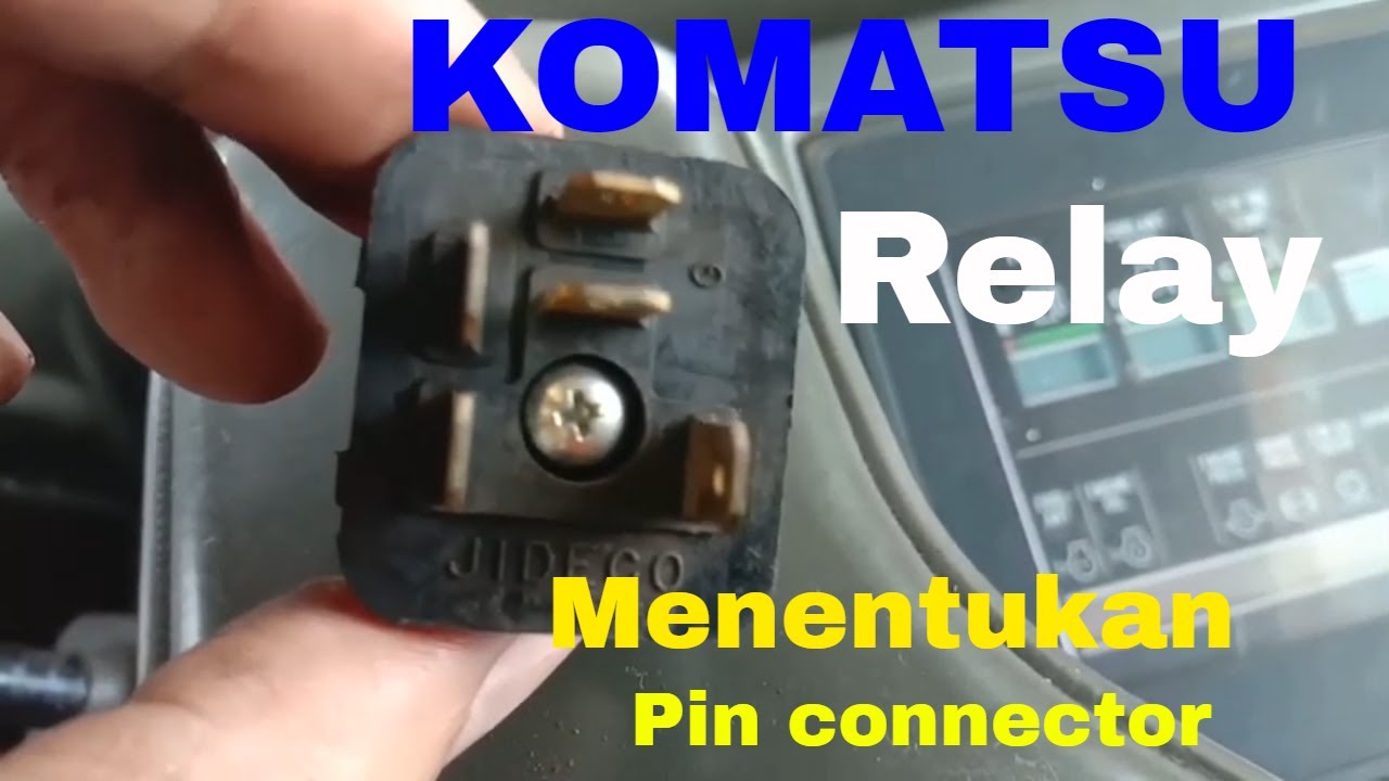 Cara kerja Relay 5 kaki Alat berat YouTube