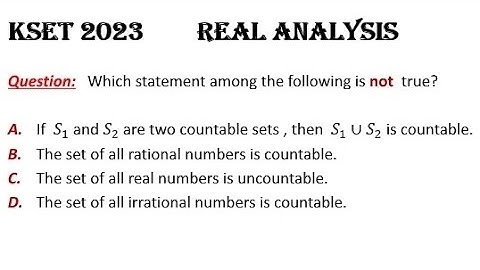 SOLUTIONS ★★KSET -2023★★MATHEMATICAL SCIENCE
