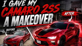 Giving my new Camaro ss a makeover…