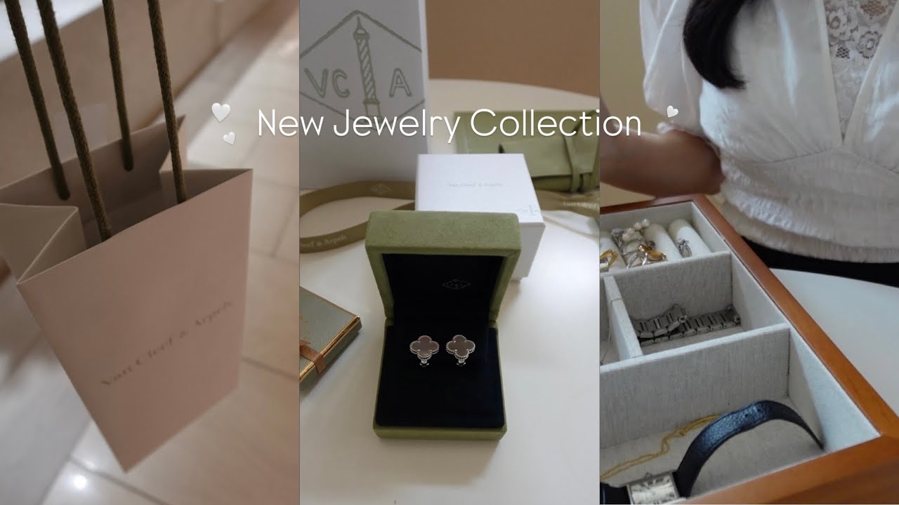 購入品紹介】憧れのVan Cleef & Arpelsジュエリー開封🍀| 新