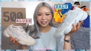 YEEZY 500 SALT VS BLUSH | Review + On Feet