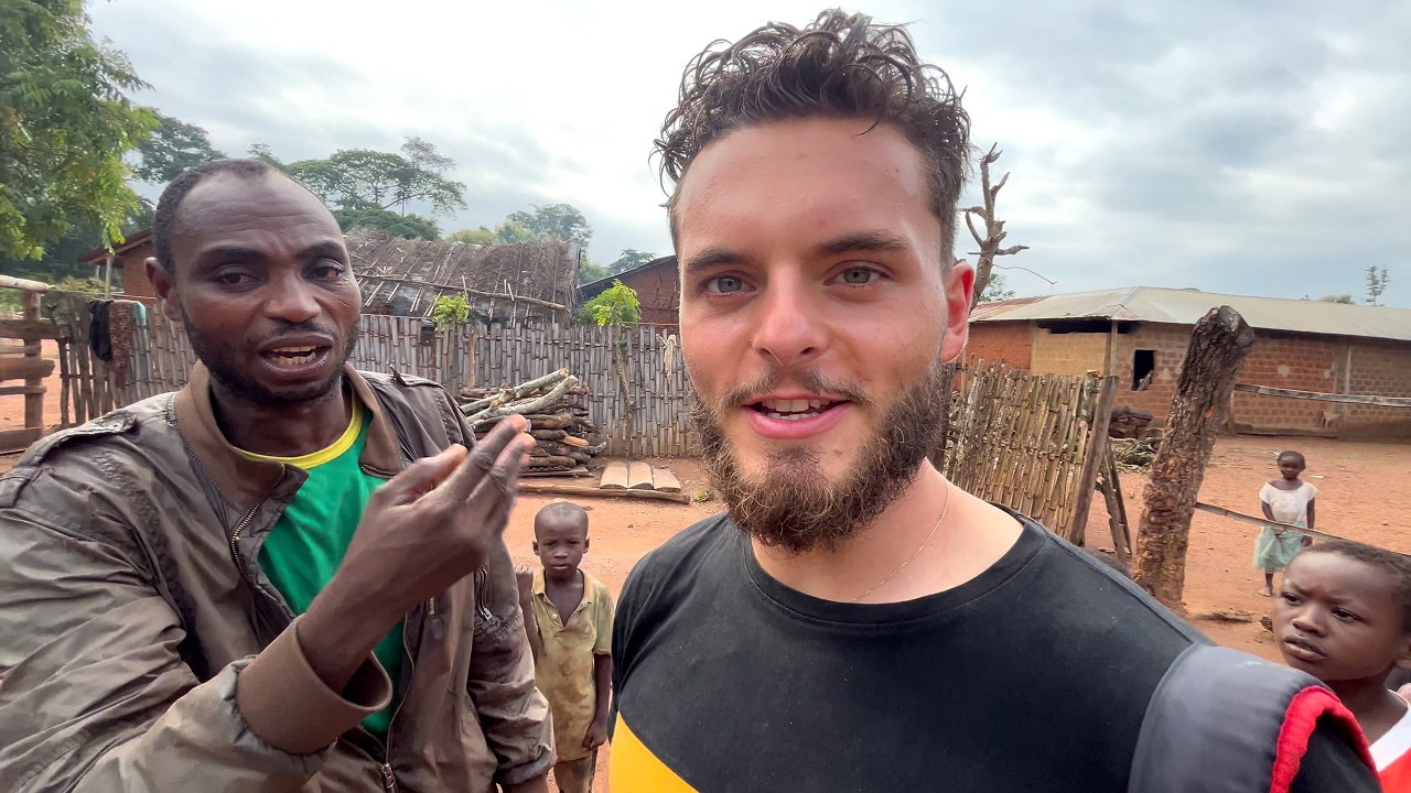 Ils n’ont jamais vu de blanc dans ce village 🇬🇭