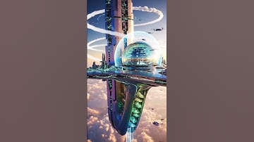 Aerial Utopia – The Next Aviation Revolution #FutureDesign #SciFiArt #Cinematic8K