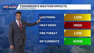 Dangerous heat continues Friday! 7.9.2026