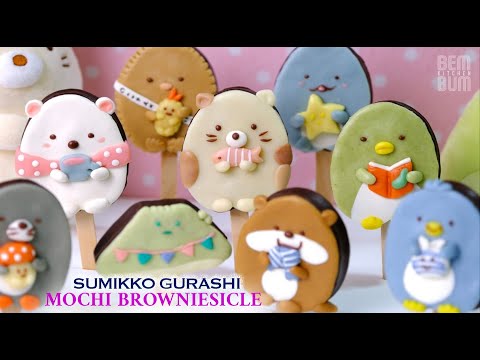 How to Make Sumikko Gurashi Mochi Browniesicle!