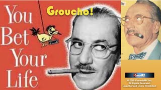 You Bet Your Life Duo #3 | Secret words Clock and Dollar | Groucho Marx
