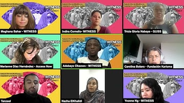 The Human Rights Toll of Social Media Bans | Adebayo Okeowo, WITNESS | Eyes On Shutdowns Huddle