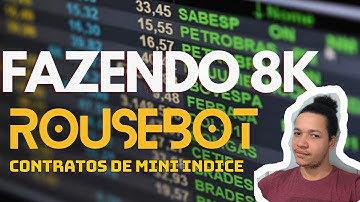 NOVO ROBÔ GRATUITO RouseBot para GANHAR no MINI ÍNDICE(WIN$) 8K no mês Meta Trader 5 MT5 + IA