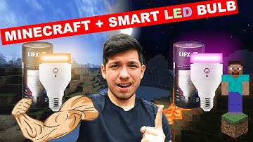 CONTROLLING MY HOUSE LIGHTS USING MINECRAFT!!