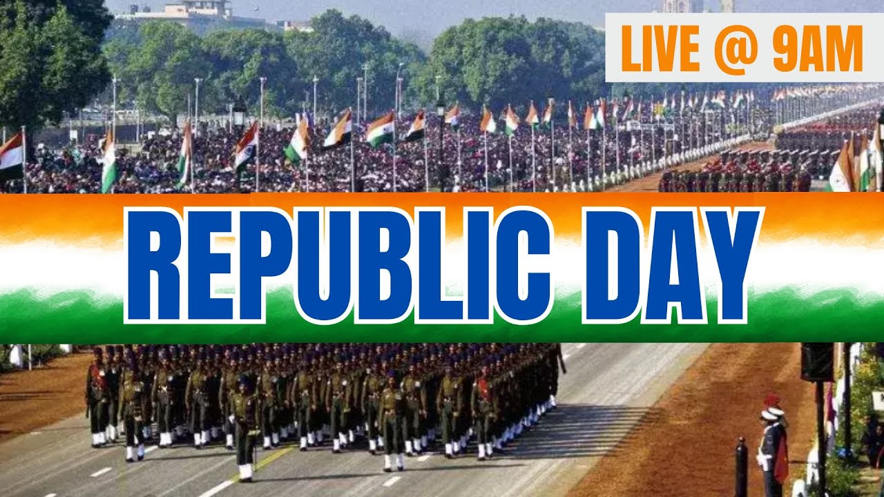 LIVE - India's Republic Day Parade 26th January, 2024 - YouTube