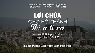 HTTL CAO LÃNH - Chương Trình Thờ Phượng Chúa - 10/10/2021