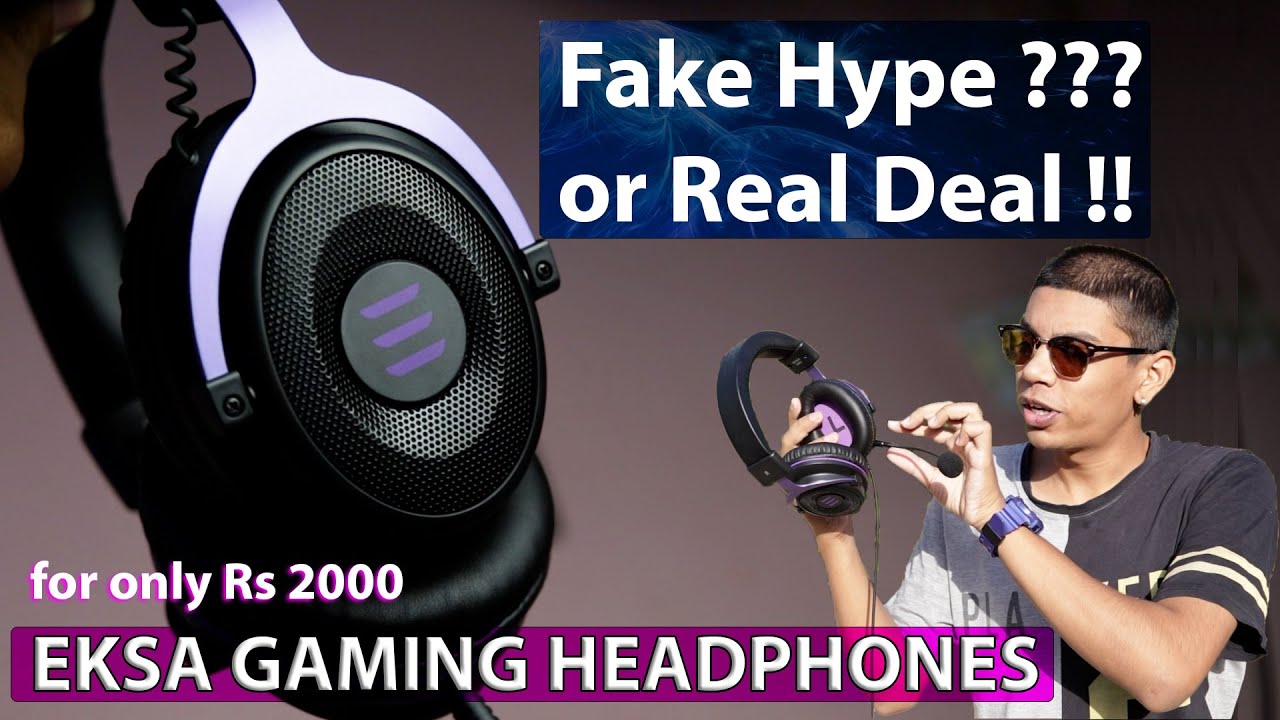 EKSA e900 Gaming Headphone review (hinglish) || Tech Phase