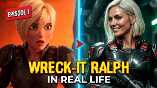 😱 WRECK-IT RALPH Characters AS HUMANS | You Won’t Believe Vanellope!