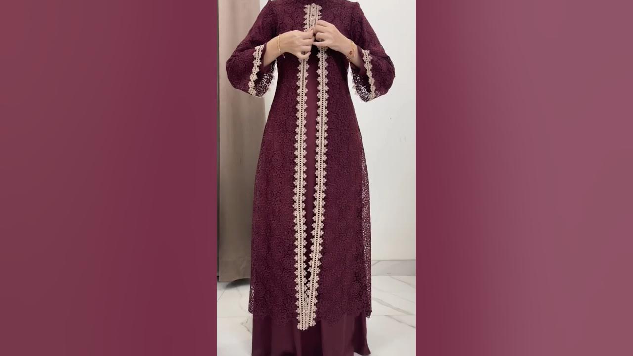 Dress simpel elegan #ootdhijab #hijabstyle #shorts Dress simpel elegan #ootdhijab #hijabstyle #shorts