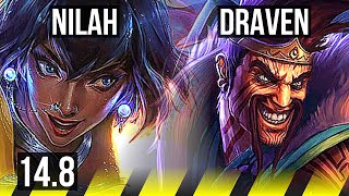 NILAH & Janna vs DRAVEN & Camille (ADC) | 9/1/6, Legendary | JP Diamond | 14.8