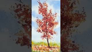 Try This GENIUS TRICK to paint TREES