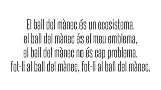 Video thumbnail of "Oques Grasses - Ball del mànec (lletra)"
