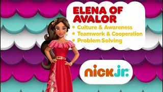 Nick Jr. Curriculum Board (Elena of Avalor) (2013-2018) (FANMADE)