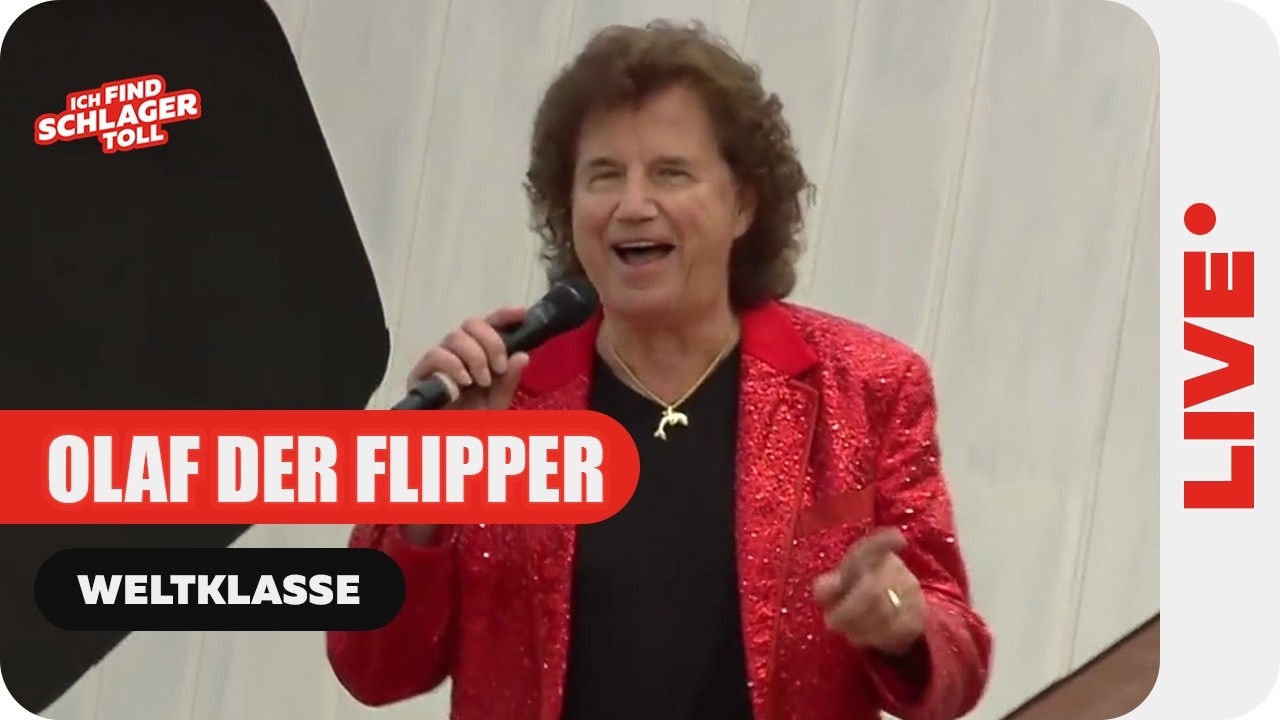 Olaf der Flipper - Weltklasse (ZDF Fernsehgarten am 14.06.2026)