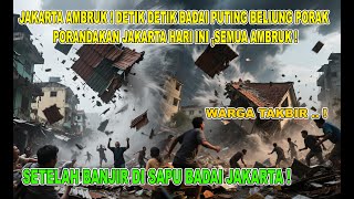 JAKARTA COLLAPSES! A HUGE WIND STORM DESTROYS JAKARTA TODAY, EVERYTHING IS DEVASTATED, 09/18/2025