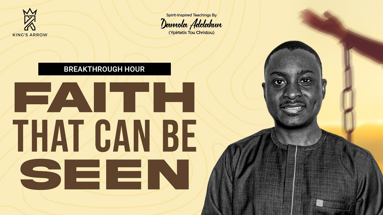 Monthly Prayer Breakthrough Hour - Last Day | Faith That Can Be Seen ...