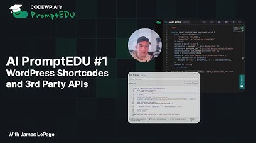Prompt EDU #1 - Generating WordPress Shortcodes With Data From APIs - CodeWP.ai