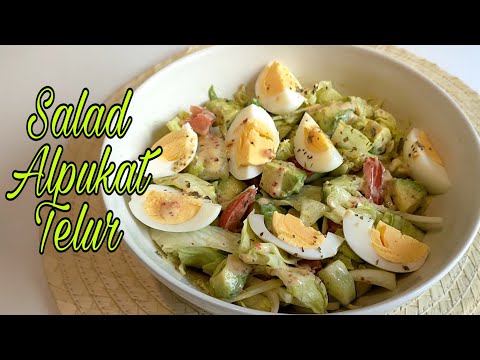 Video: Cara Membuat Salad Telur Di