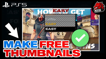 How to Make Thumbnails on PS5 (FREE Method)