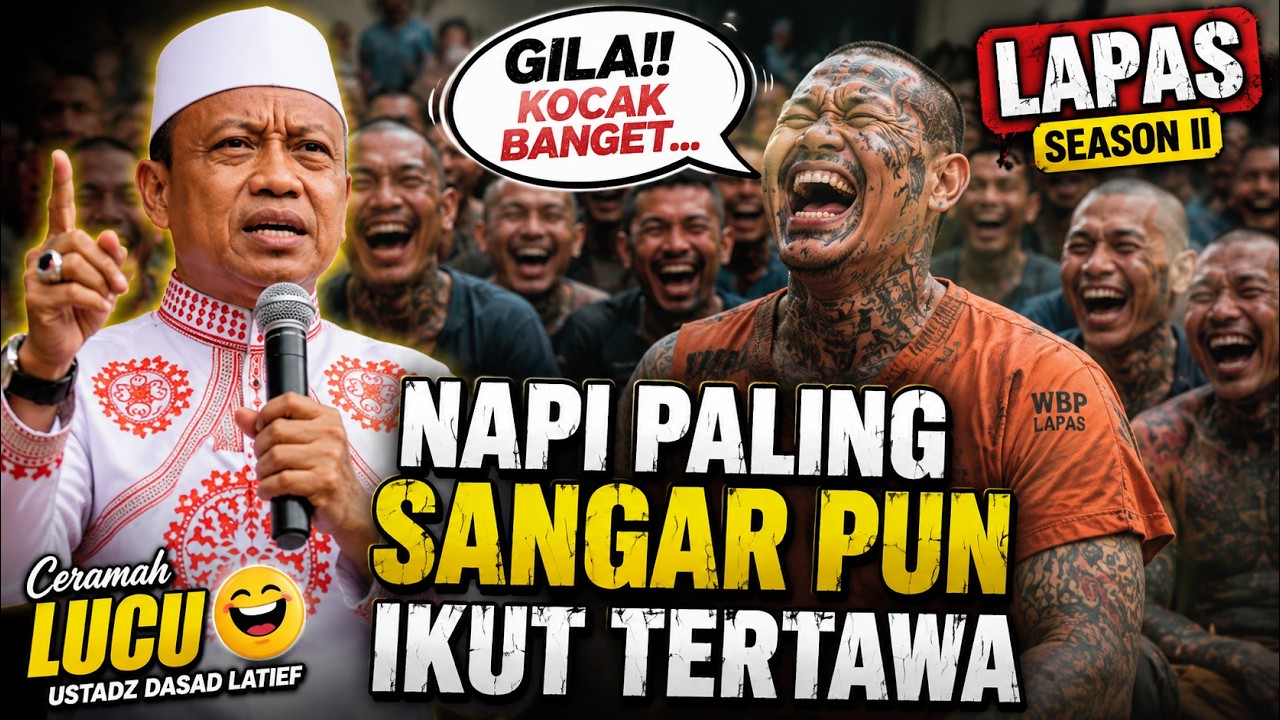 J4m44h N4PI TERTAW4 TERPINGKAL-PINGKAL  DENGAN CERAMAH USTADZ DASAD LATIEF | SEASON II