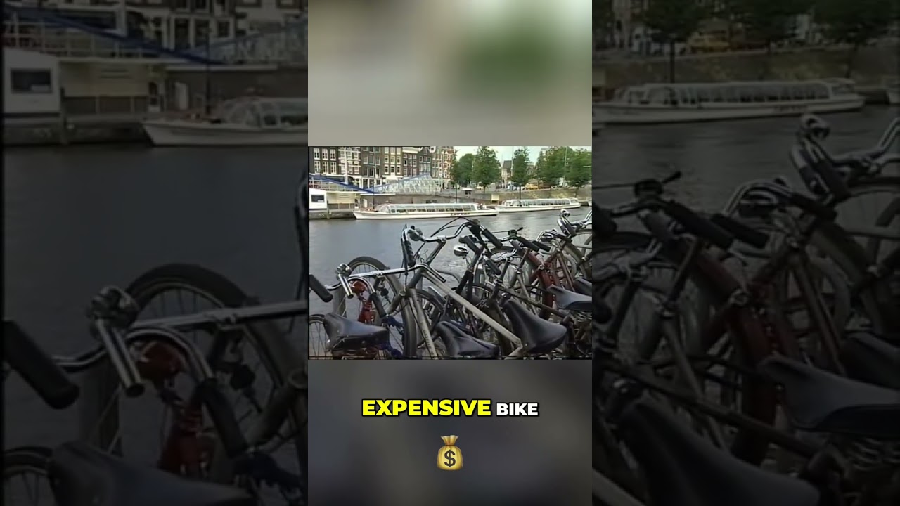 Dutch Bike Philosophy: Old Bike for City, Nice Bike for Fun! #shorts