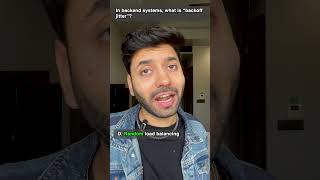 Backend Backoff Jitter in 30 seconds🔥💻🚀 #shorts #interview #coding #backendengineering #systemdesign