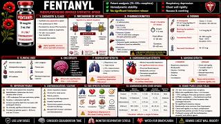 Fentanyl High-Yield Review: Mechanism, Dosing, Pharmacology & Side Effects