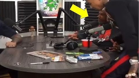 BLUEFACE Walks Out Of Interview After NIPSEY Questions