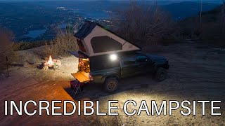 Mountain Top Truck Camping | Lone Peak Camper