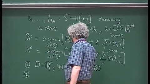 Prof. Vladimir Koltchinskii | Penalized empirical risk minimization and sparse recovery problems