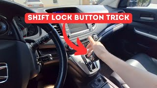 Shift from R to D (and from D to N) without pressing shift lock button