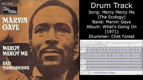 Mercy Mercy Me (The Ecology) Drums version - Drums performance video thumbnail