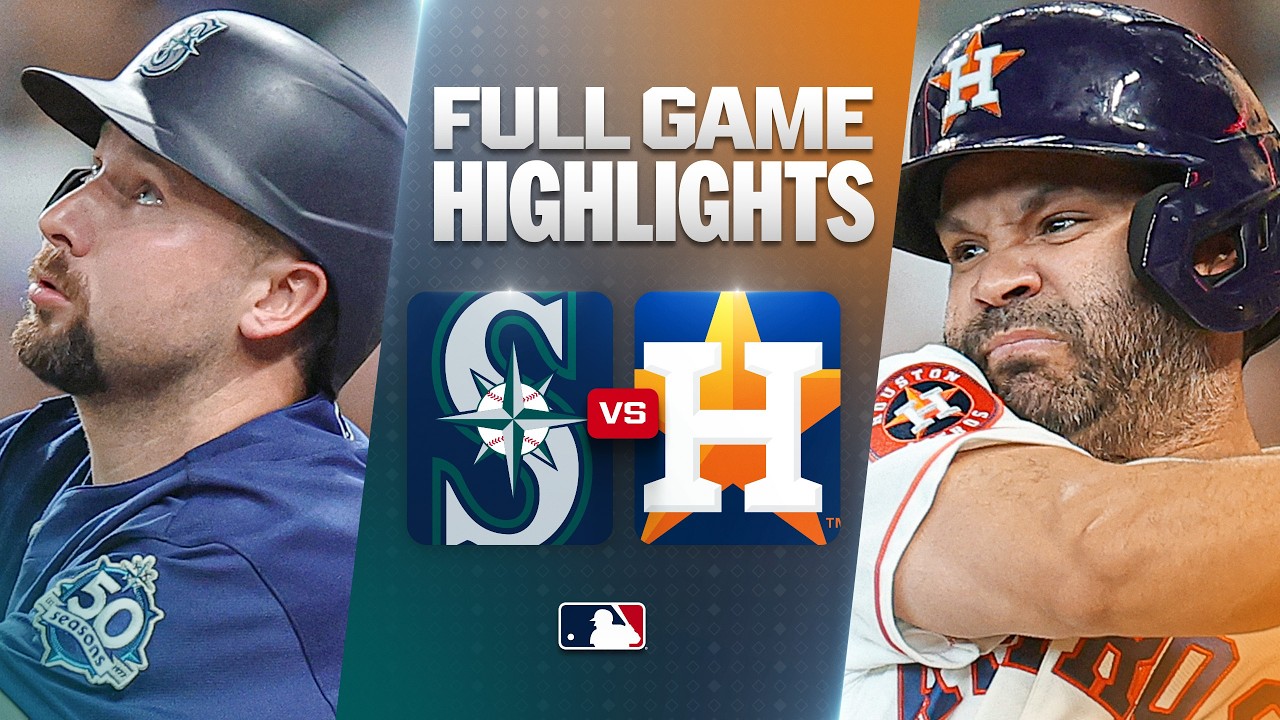 MARINERS vs. ASTROS: Official Full Game Highlights (August 15) | 2026 MLB Season